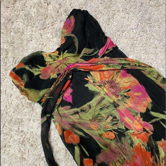 Floral Strapless Maxi Dress - NWOT - Picture 2 of 4